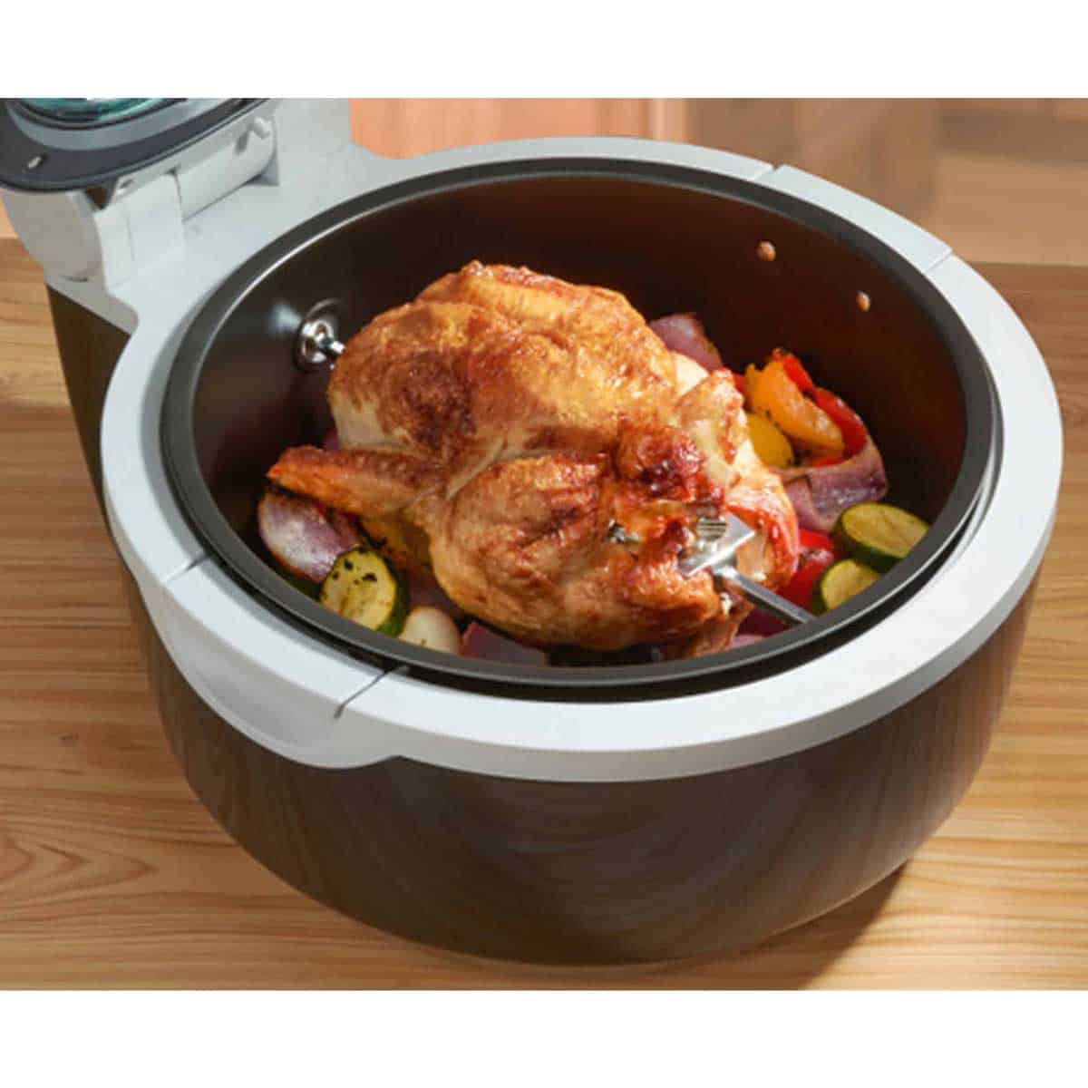 Professional Digital Air Fryer Rotisserie Halogen Oven 17L Healthy Cooking  1400W 5056295305622