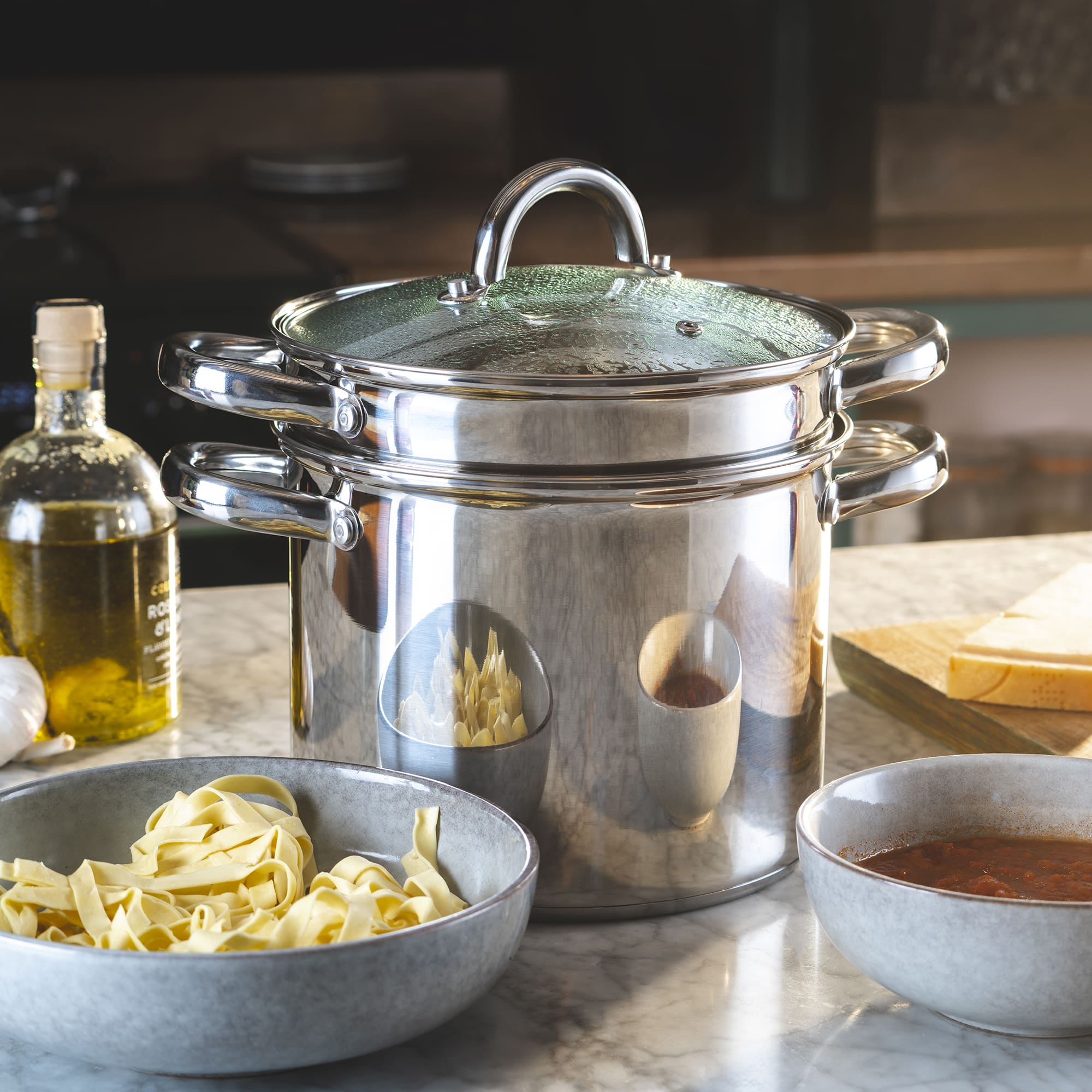 Cooks Professional Stainless Steel Pasta Pot