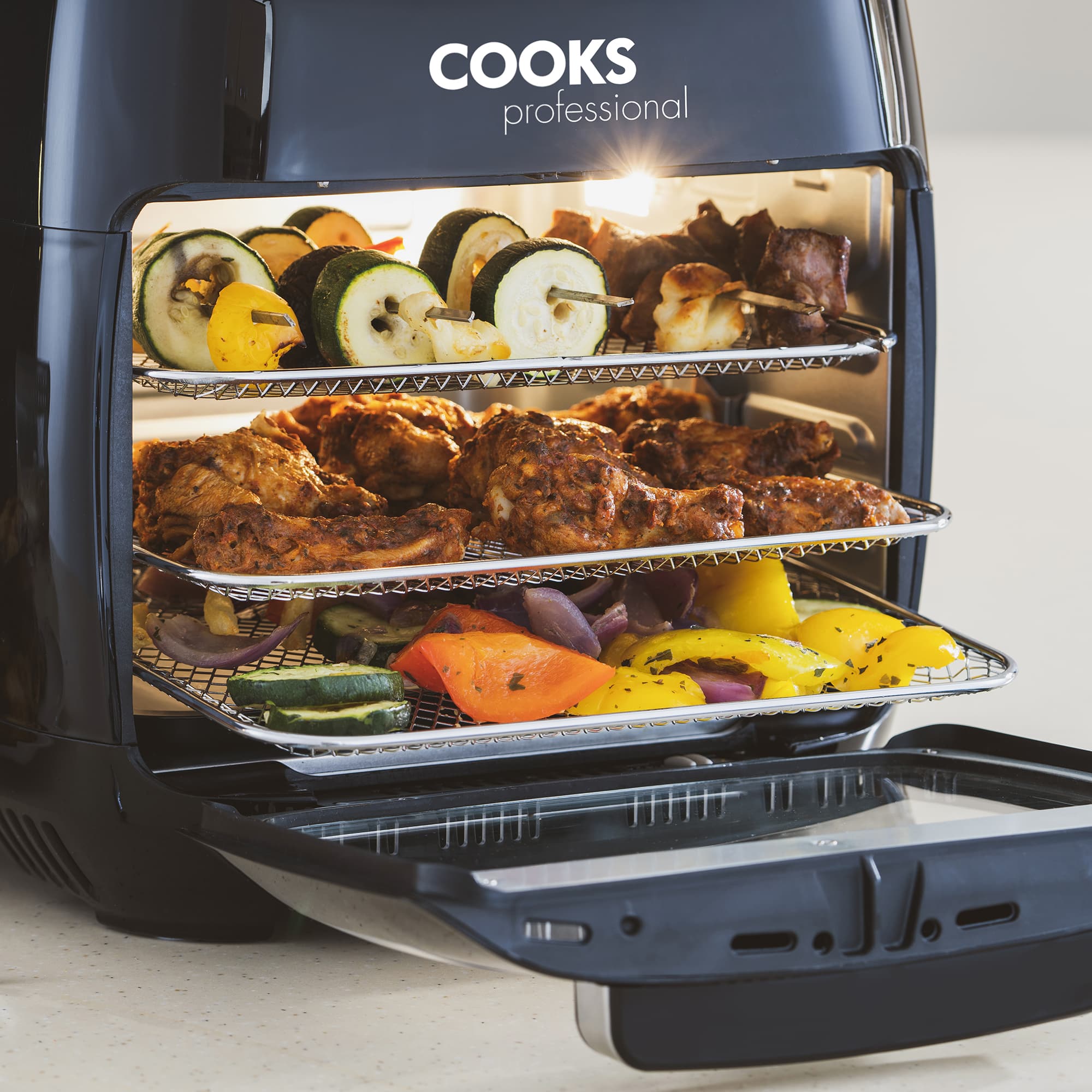 Cooks Professional Digital Air Fryer Oven, 11L Capacity